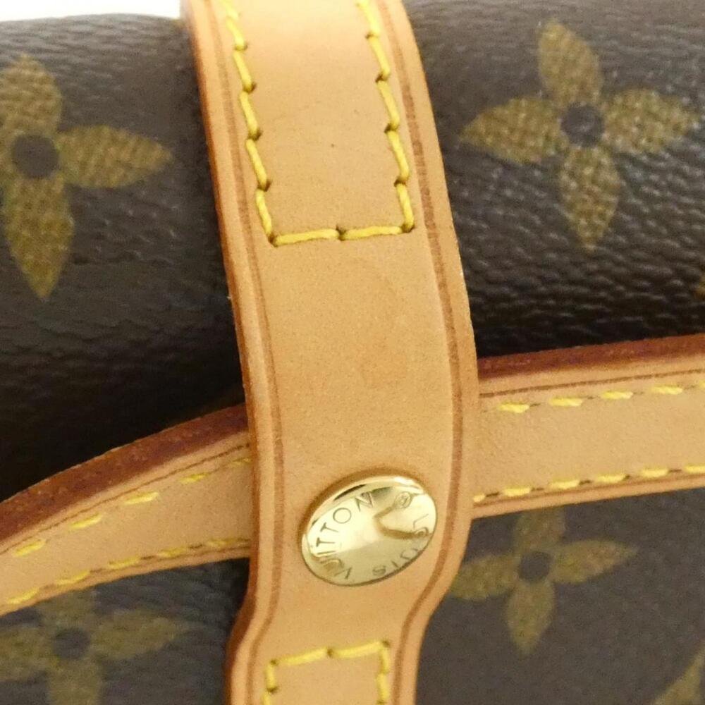 LOUIS VUITTON Authentic Brown Monogram Backpack - Picture 4 of 10